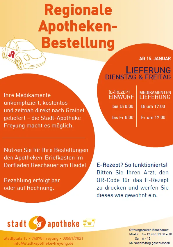 Regionale Apotheken-Briefkästen